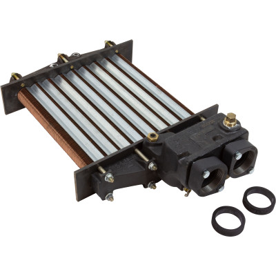 Heat Exchanger Raypak 206A/207A Copper 010051F