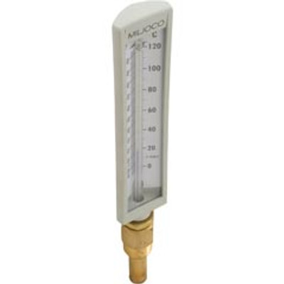 Thermometer Raypak Brass Vertical Display 600133