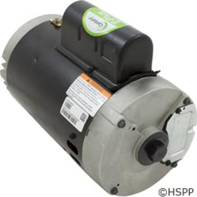 Motor Century 2 HP 208V-230V 1-Spd Jacuzzi Bath 56 J Frame C-Face Thd