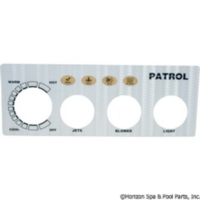 Overlay Pres Air Trol Patrol 3 Button