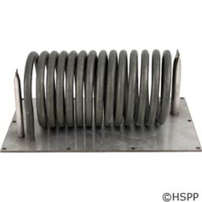 Flange Element 6" X 10" 4 kW D-1 115V Thermowell