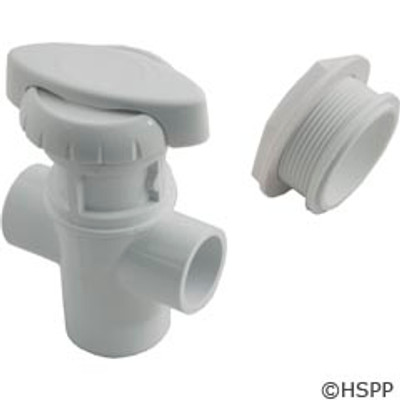Diverter Valve Hydro-Air Balboa Hydroflow 3/4"S 3 Port White