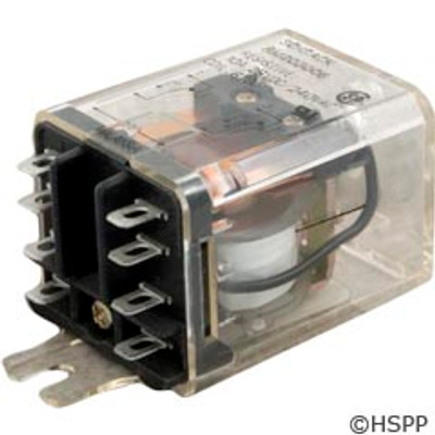 Relay Schrack DPDT 15A 6Vdc Dustcover