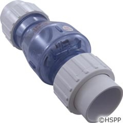 Check Valve Magic Plastics Smart Check 1-1/2"Union 1/2 Lb