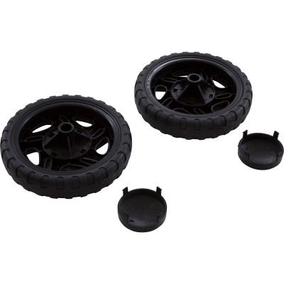 Wheel Assembly Aqua Products 2670BK Drilled