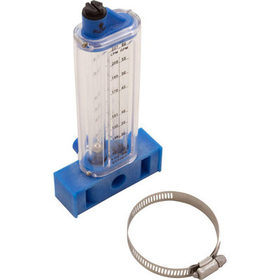 Flowmeter Rola-Chem Vertical Mount 1-1/2" PVC 25-60 GPM