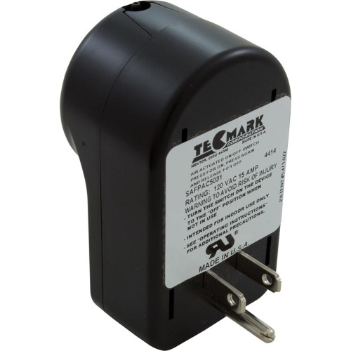 On/Off Switch Tecmark 15A 115v Wall Mount SAFPAC5031