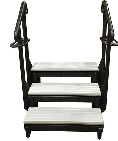 36 In Signature 3 Steps with Handrails Gray SSS36-3GREY SSS36-3GREY-Q