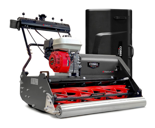 34" Stadium Cylinder Mower Powered by Honda