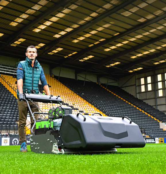 34" Stadium Cylinder Mower Powered by EGO