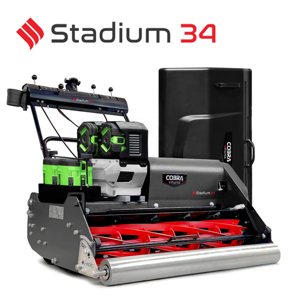 34" Stadium Cylinder Mower Powered by EGO