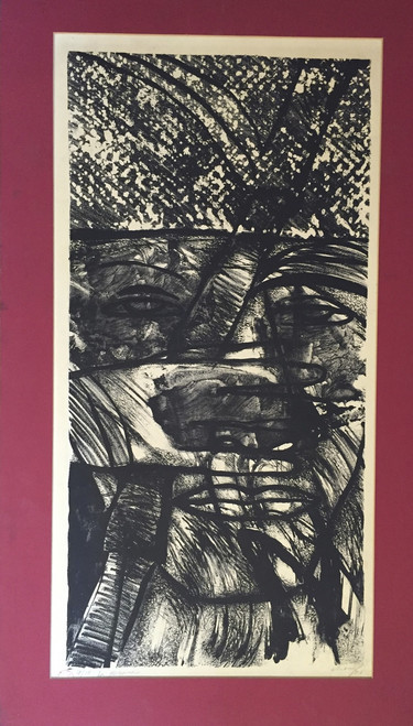 Choco (Eduardo Roca Salazar), "La Habana," 1975. Lithograph. 24" × 12". #13