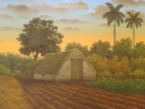 Reinaldo Camejo #2428. Untitled, 1995. Oil on canvas. 19.5 x 23.5 inches. 