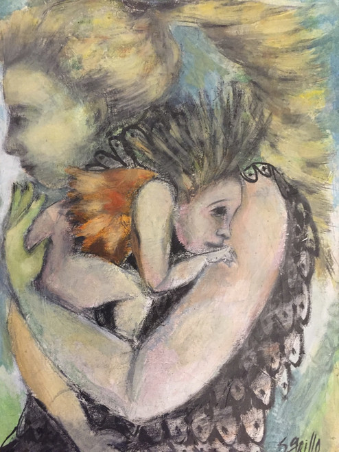 Silvia Grillo,  Untitled, N.D. Oil on canvas. 10" x 13.5"  #3819
