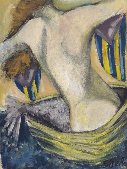 Silvia Grillo,  Untitled,, N.D. Oil on canvas. 14" x 10.5"  #3821