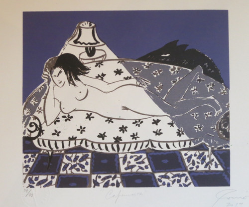 Rocío García, "Ceperucita,"  2014. Serigraph. 10.5" x 13" #7073