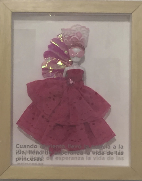 Marlys Fuego #7006. Untitled, 2013. Mixed media. 11 x 9 Inches. 