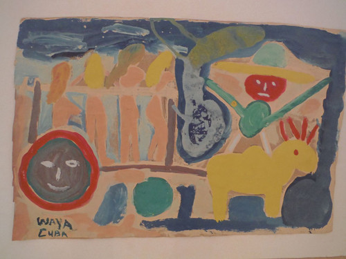 Wayacón (Julián Espinosa),  From the series: Sabor Cubano, N.D. Mixed media on paper,  12" x 19"           #2592A(SL)