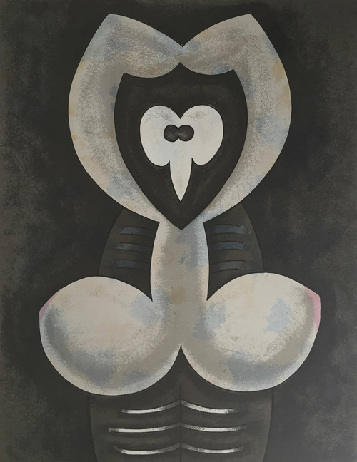 Juan Moreira #764.  "Venus Africana," 1993. Serigraph XIII/XXV.    27.5"x20"