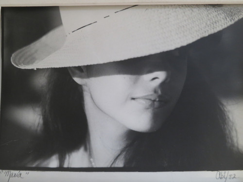 Abigail Garcia Fayat, NFS> "Maria," 1982. 11 x 15,25 inches. Signed and dated