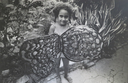 Abigail Garcia Fayat #243. NFS> "Remedios,la bella,de la familia Buendia," 1982. 9.75 x 13.25 inches.  Signed and dated.  