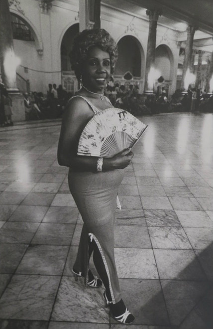 Marucha (María Eugenia Haya) #337. NFS> "Cecilia, a cafeteria worker," Havana 1981. 13 x 8.75 inches.