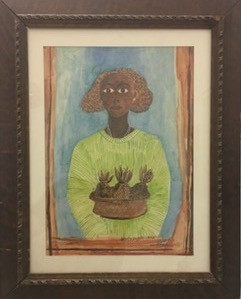 004 Montebravo, Untitled, 1998. Watercolor on paper. 15" x 11"[Collection of Joan Pearlman]