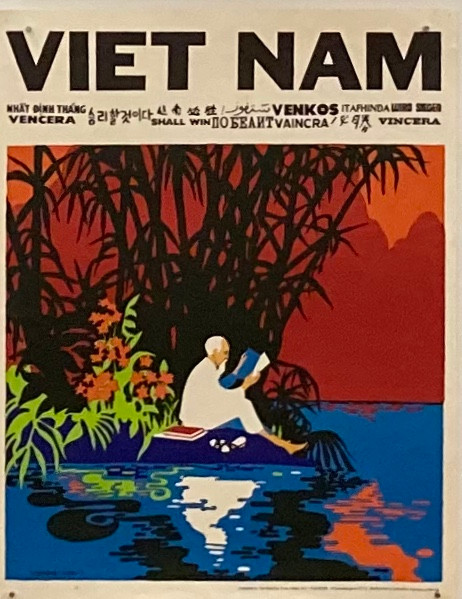 Glad Day Press (René Mederos), "Viet Nam vencerá," c. 1971. Offset poster, 26" × 20".