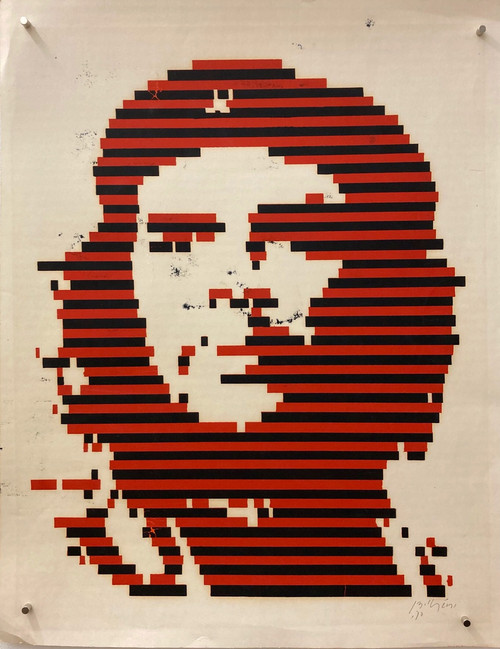 Felix Beltran,  "Che," N.D.. Silkscreen print.   21” x 16.5”              #526