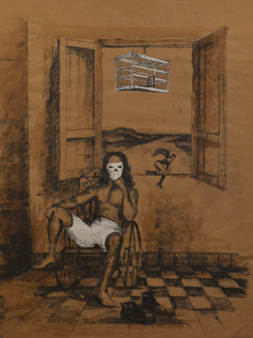 Copperi, #2573. Untitled, 2002. Work on paper. 26" x 19.5".