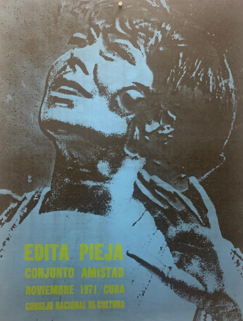 Consejo Nacional de Cultura (Frémez (José Gómez Fresquet)), "Edita Pieja," 1971. Offset poster, 22" × 17"