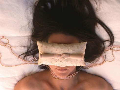 Cirenaica Moreira, "Abajo estoy despierta," from the series: "Con el empeine al revez," c. 2003. Color photograph, edition 1/5, 11.5" x 16", #5192