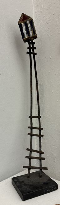 Remberto Ramirez,                                                                               Untitled, 2008. Mixed media sculpture.          24 x 4 x4                                    #5224B (SL)