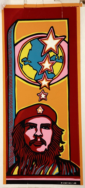 ICAIC (Raul Martinez), "Che," 1968. Silkscreen poster. 30" x 20" 