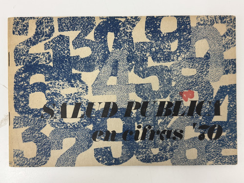 Cuban Government Statistical Office (designer: unknown), "Anuario Demográfico [Demographic Yearbook]," 1970. Offset print, statistical publication.
