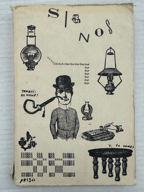 Consejo Nacional de Cultura (cover designer and illustrator: Samuel Feijóo, director: Samuel Feijóo), "Signos: En la Expresión de los Pueblos, Año 4, No. 2," January-April 1973. Offset print, magazine.
