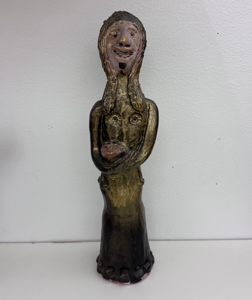 Fuster (José Rodríguez Fuster), Untitled, 2001. Ceramic sculpture. 11” x 2.5” (SL)   #5837N