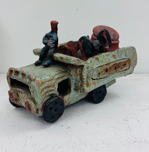 Fuster (José Rodríguez Fuster), Untitled, N.D. Glazed ceramic sculpture.