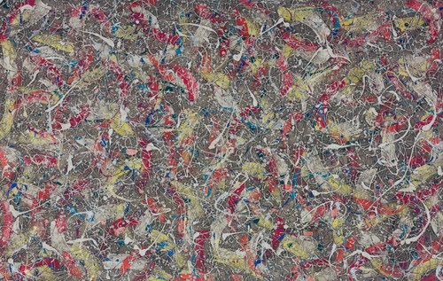 Jesús Alfonzo, Untitled, 2018. Acrylic on canvas, 55"x 78". #6347T