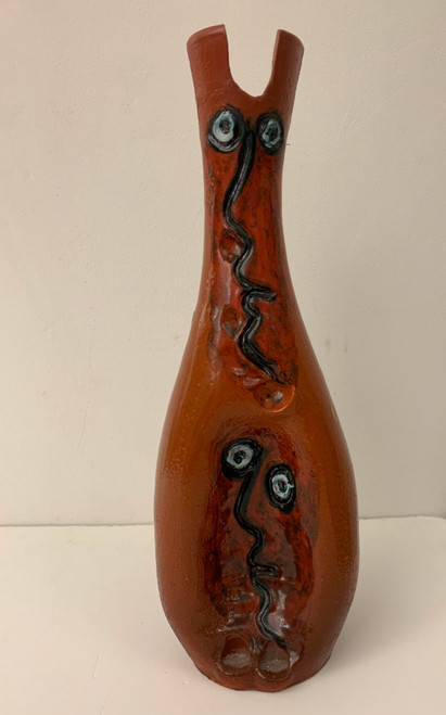 Fuster (José Rodríguez Fuster), Untitled, N.D. Ceramic sculpture. 14" x 5". #6513
