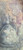 Mauricio Reyes #7039BX. "And you after me," 2009. Mixed media on wood. 10.5 x 5.5 inches. 