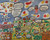 Abel Pérez-Mainegra #2073. "Basureros de los pueblos del mundo," 2000. Acrylic on paper. 17 x 21 inches.