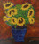 Fito (Adolfo Flores González),  Untitled, 1999. Acrylic on paper.       12.5” x 11”     #2340