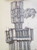 "Visitantes en la Habana", Yamilys Brito Jorge #6109. 2012. Ink on paper, 25" x 18".
