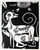 Montebravo (José Garcia Montebravo)  #2530A. Untitled, 1992. Linocut print edition 37 of 40. 20 x 15 inches. 