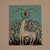 Alicia Leal,   "Mi verso es un ciervo herida," 2011. Serigraph,49/100.   10” x 10”   #5734A
