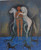 Alicia Leal,   Untitled, 2009. Acrylic on canvas. 18" x 15"  #5061