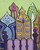 157 Odilia Mezquia, Untitled, 1994. Tempera on card stock. 6.75”x 5.25”  #933