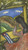 Juan Karlos Echeverria Franco #3855. Untitled, 2000. Oil on heavy canvas. 20 x 11.5 inches.