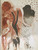 Mendive (Manuel Mendive)  Untitled, 1991. Serigraph print edition 35/120. 27.5" x 20"#3465.